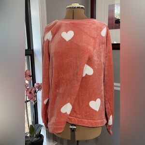 LOFT sz XL Pink Ultra Soft Fleece Top